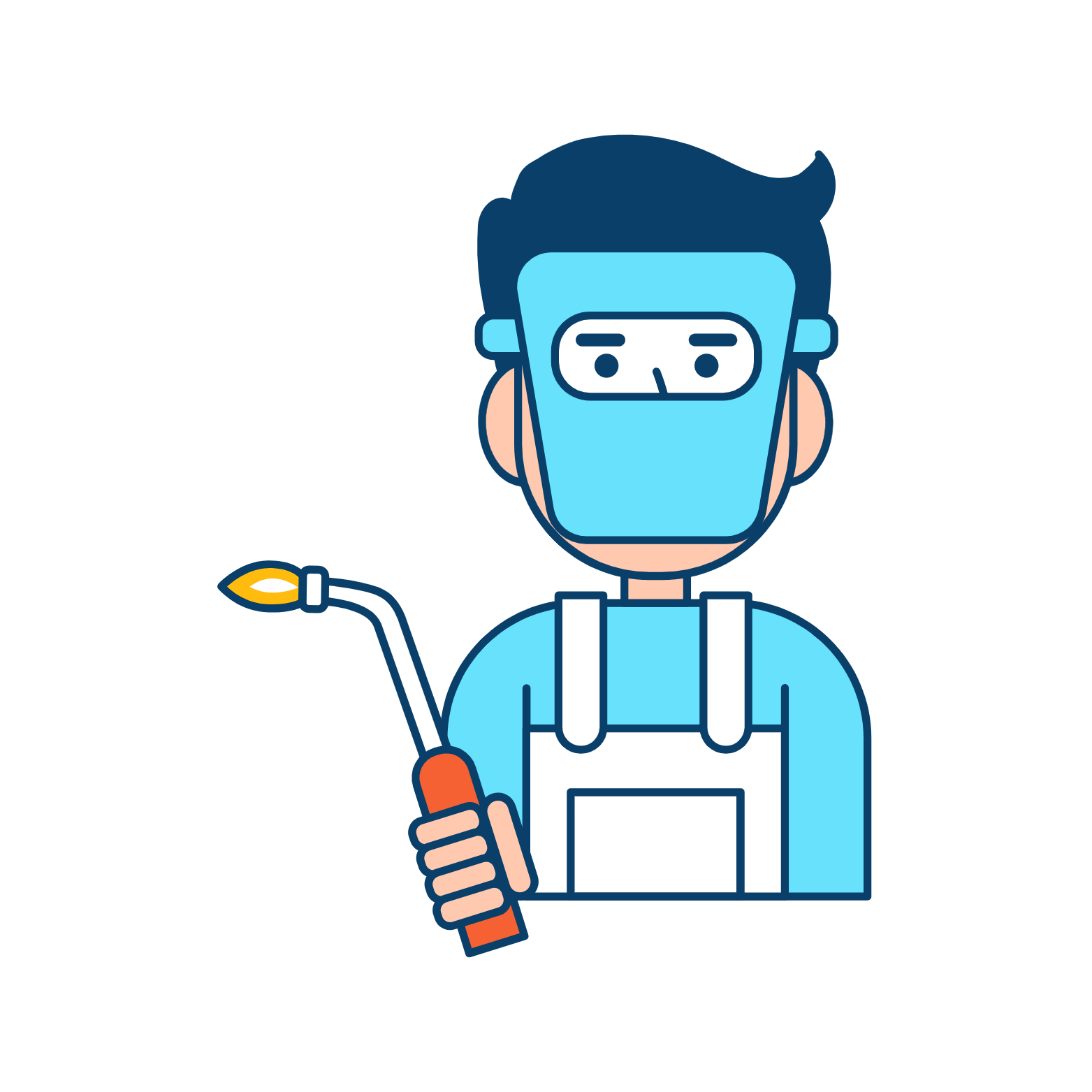 Ícone de ideias e ferramentas