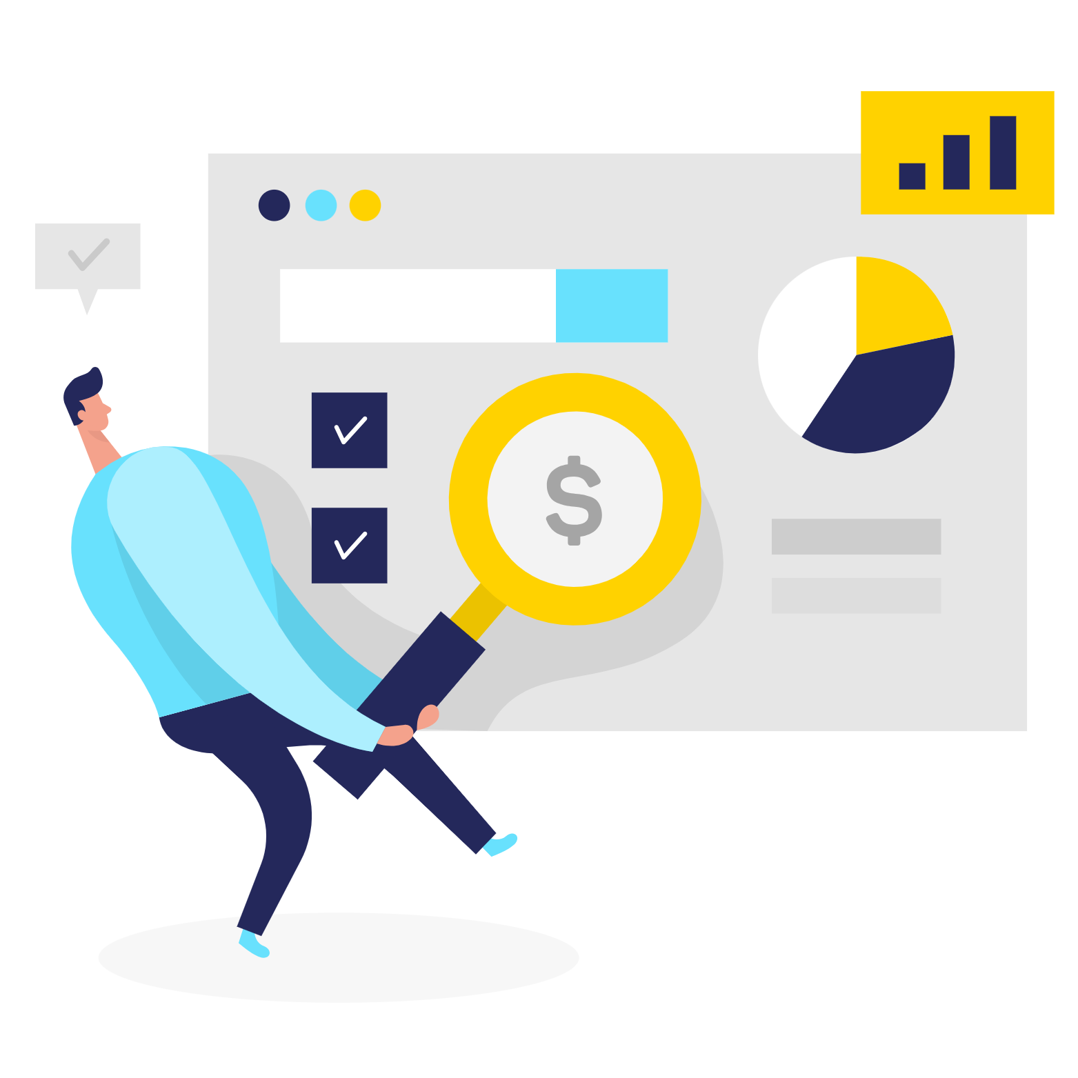 Ícone de guias completos